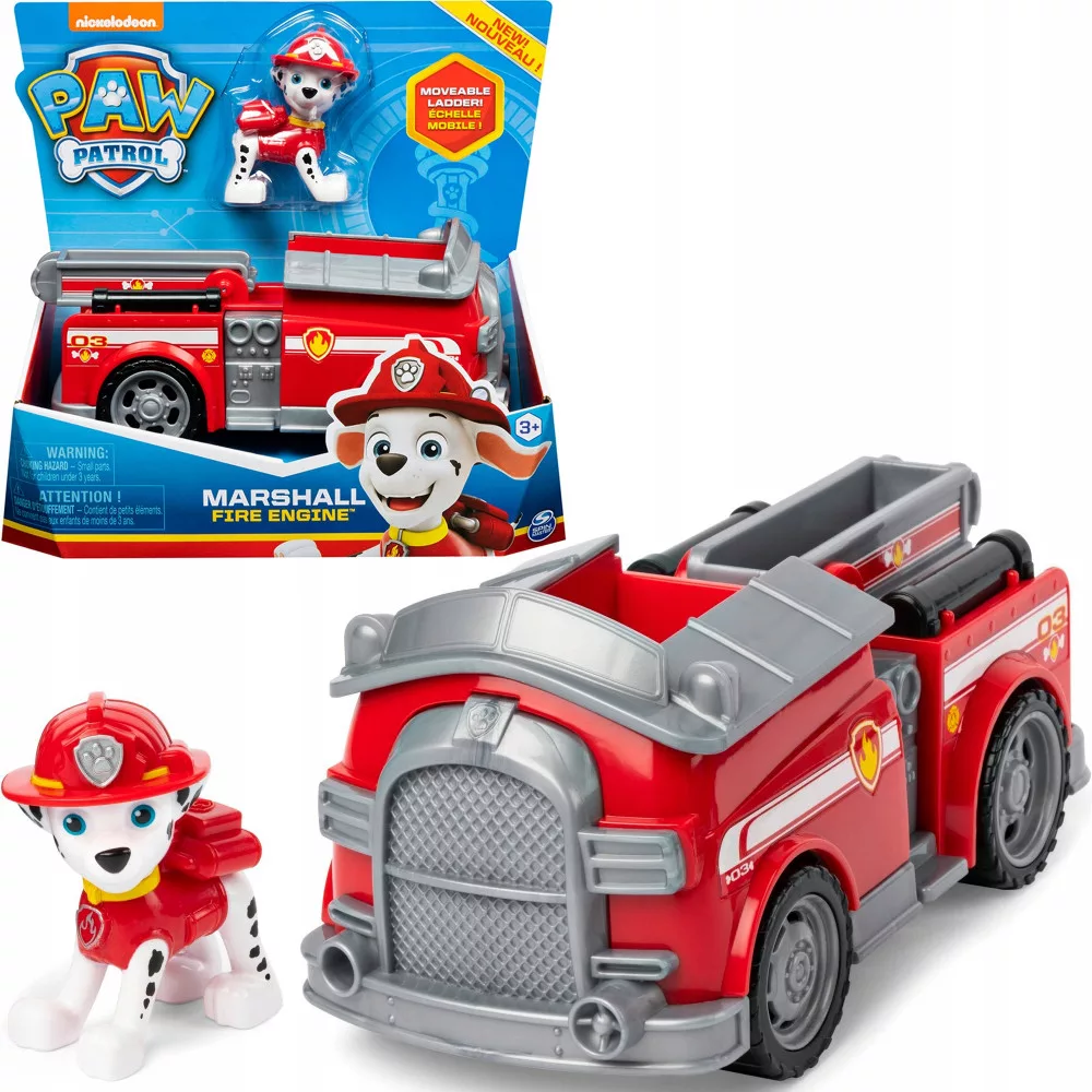 First paw patrol véhicule avec figurine