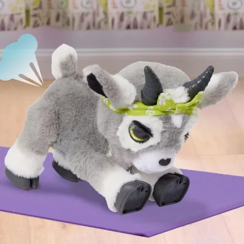 Exercițiu interactiv de yoga pentru animale de companie Daisy FurReal pentru capră