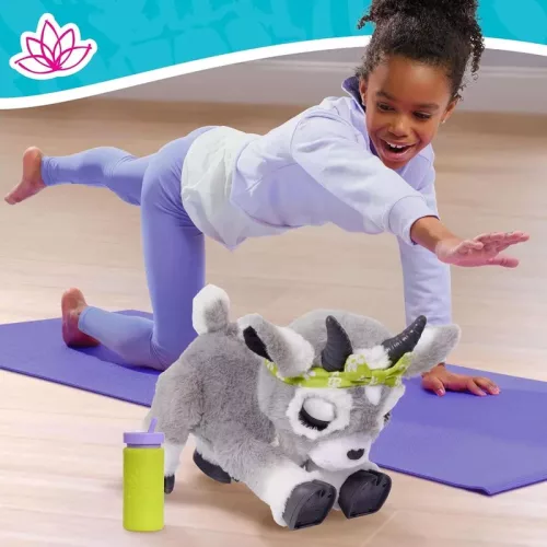 Exercițiu interactiv de yoga pentru animale de companie Daisy FurReal pentru capră