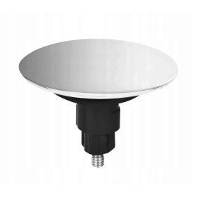  Dop rotund McAlpine click-clack fără preaplin, argintiu