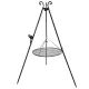  TREPIED GRĂTAR DE Grădină 210 CM GRADĂ INOX 80 CM