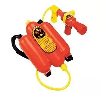 Set Extinctor Apa Rucsac Klein Fire Casca
