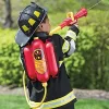 Set pompier rucsac stingator apa + acadea alarma incendiu pentru copii Klein