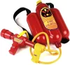 Set pompier rucsac stingator apa + acadea alarma incendiu pentru copii Klein