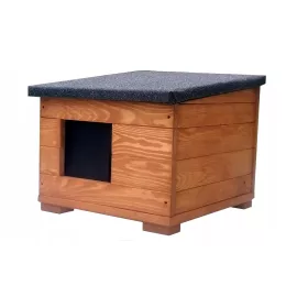    Casă pentru pisici gummy, multicoloră, dreptunghiulară, 54 cm x 46 cm
