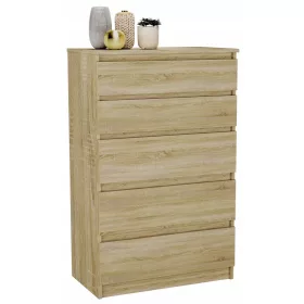    TopEshop M5 SONOMA comodă 70 x 40 x 109,5 cm stejar sonoma mat