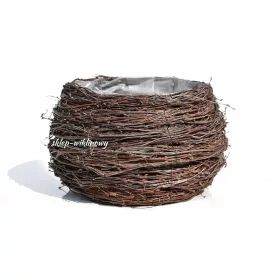  Ghiveci de mesteacan Wicker Shop 25 x 15 cm