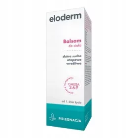   Balsam hidratant Eloderm pentru corp, pentru piele sensibilă, 200 ml