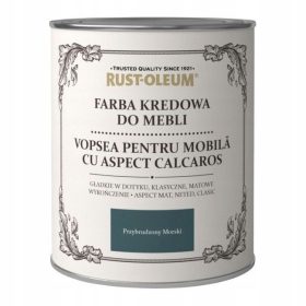    Vopsea de creta Rust-Oleum pentru mobila, 0,75 l, murdar teal