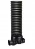 Cămin de canalizare debit 315/160 mm cu conductă de contor Pipelife și capac din PP