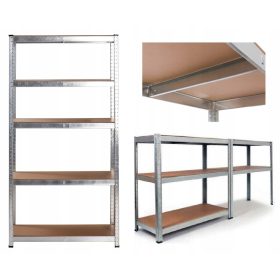    Raft GardenLine, galvanizat, 90 x 180 x 40 cm, nuante de gri