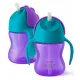  AVENT SILVER CALĂ STICLA CU PAIE 200 ml 9 m