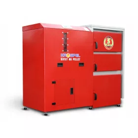  CADANE PE PELETI CLASA 5 50 kW AER CURAT