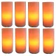 Lumânări LED cu Efect de Flacără, Set 8 Bucăți + Baterii Incluse