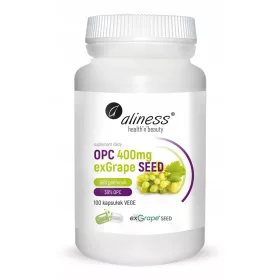   Supliment Antioxidant exGrape® SEED cu Polifenoli și OPC - 100 Capsule Vegetale