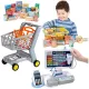 Set Toy Shopping: Casa de marcat cu terminal si scanner + cos cu accesorii si cos de cumparaturi pentru copii AGD 3+