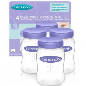  Lansinoh recipient lapte 160 ml 4 buc.