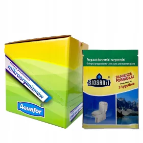    Bacterii pentru statii de epurare Biosanit pliculete 20 buc.