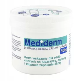   Cremă Mediderm pentru Psoriazis, Eczemă și Dermatită Atopică - 500g