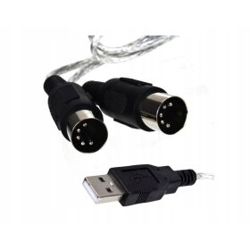 Interfață USB MIDI cu două fețe NTIinnovations 2m