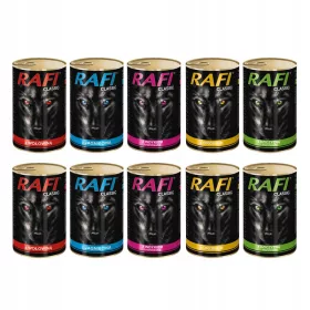 Rafi mancare umeda carne de caprioara 1,24 kg