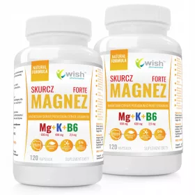   Supliment Alimentar Citrat de Magneziu și Potasiu Plus Vitamina B6 - 240 Capsule