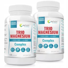   Complex de Magneziu Trio 400mg de la VegeWish Pharmaceutical - 240 Capsule