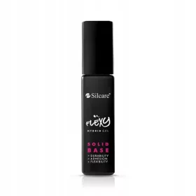    Silcare Flexy Hybrid Gel Solid Base, o bază incoloră pentru lac hibrid, 9g