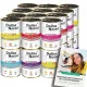  DOLINA NOTECI Hrana umeda PREMIUM pentru catei Mix 24x400g + EBOOK DOG