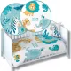 Set lenjerie de pat Detexpol 90 x 120 cm, multicolor