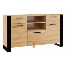    Bim Furniture Nuka comodă 155 x 45 x 87cm stejar artizanal mat