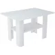  Masuta de cafea Mobila Bestseller dreptunghiulara 87 x 60 x 55cm alb