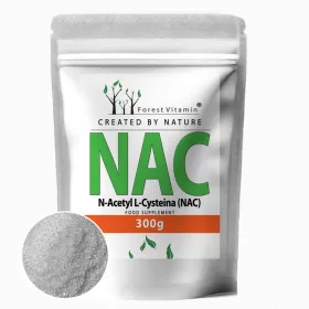   NAC N-acetil L-cisteină, 300g în formă de pulbere - Supliment vegan