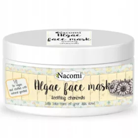    Mască de față cu alge Nacomi Mască liniștitoare de mușețel cu alge de mușețel 42g