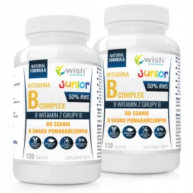   Complex de Vitamina B Junior 50% VNR - Tablete de Supt de la Wish Pharmaceutical