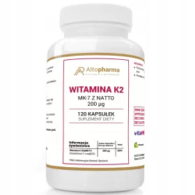   Supliment Vitamina K2 vitaMK7 200µg Natural Vegan 120 capsule - Altopharma®