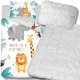  Set lenjerie de pat Detexpol 90 x 120 cm nuante de albastru