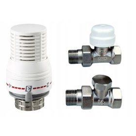  Set termostatic simplu, 1/2 cap + supapă