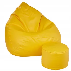  Pouf Cronen nuanțe de galben
