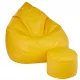  Pouf Cronen nuanțe de galben