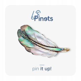  Brosa dama Pinets Classic B585, multicolora