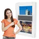  Jaluză HQ Components plisată 42cm x 150