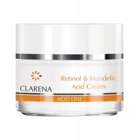    Clarena Acid Line cremă de față anti-îmbătrânire pentru noapte 50 ml