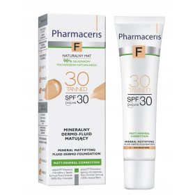   Fluid Matifiant Mineral Dermatologic cu SPF 30 și Corector de Imperfecțiuni - 30 ML