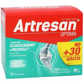   Artresan Optima - Supliment Pentru Sănătatea Articulațiilor, 120 Capsule (90+30 Gratuit)