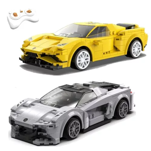 Cuburi CaDA Vehicul cu telecomandă Mașină de curse EVO Mașină de curse + Durabil Lotus Evija RC Dual Mode 597 el