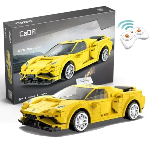 Cuburi CaDA Vehicul cu telecomandă Mașină de curse EVO Mașină de curse + Durabil Lotus Evija RC Dual Mode 597 el