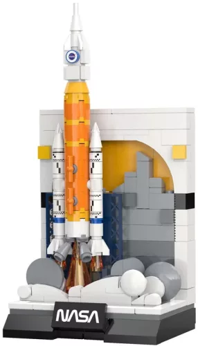 Set de blocuri spațiale mari CaDA NASA Exhibition 1182 articole
