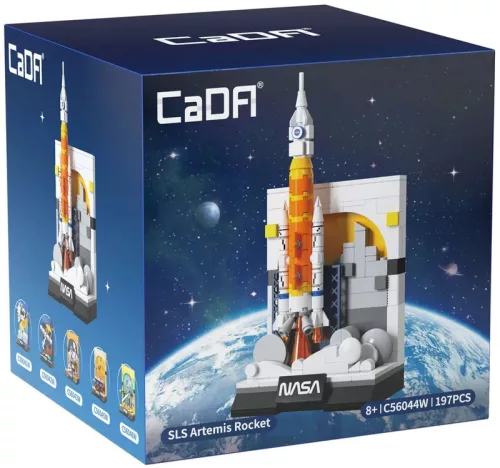 Set de blocuri spațiale mari CaDA NASA Exhibition 1182 articole