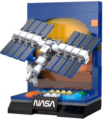Set de blocuri spațiale mari CaDA NASA Exhibition 1182 articole